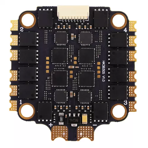 HAKRC 4230 65A 4-in-1 ESC – BLHeli_32, 2–8S LiPo, монтаж 30.5x30.5мм для FPV-дронов