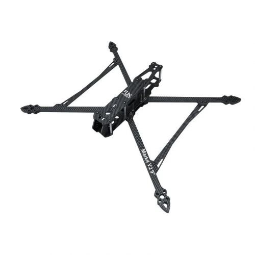 FPV рама RJXHOBBY Mark4 V2 387мм, карбон, матовая, 9", фристайл и дальние полеты