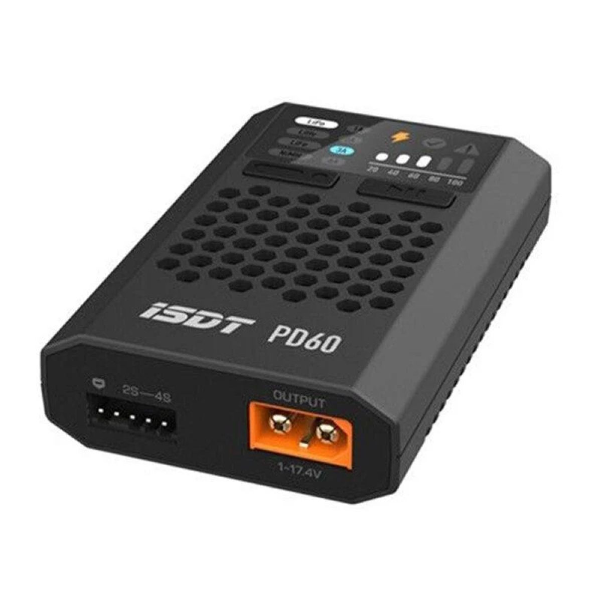 Зарядное устройство ISDT PD60 60Вт 6А Type-C для 1-4S Lipo LiHV LiFe NiMH/Cd батарей FPV дронов Зарядное устройство ISDT PD60 60Вт 6А Type-C для 1-4S Lipo LiHV LiFe NiMH/Cd батарей FPV дронов