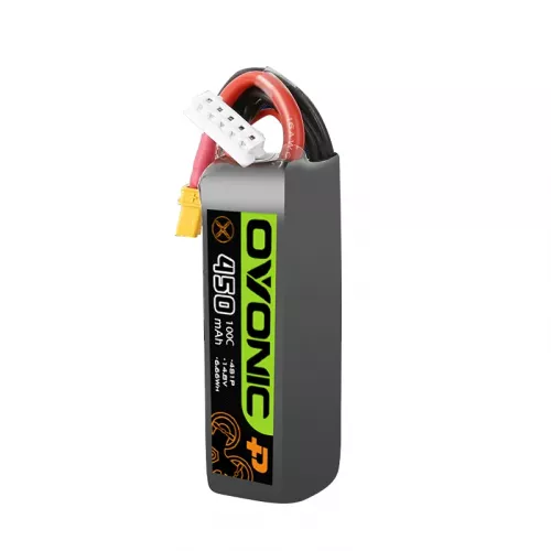 Аккумулятор Ovonic 14.8V 4S 450mAh 100C LIPO для дрона с разъёмом XT30