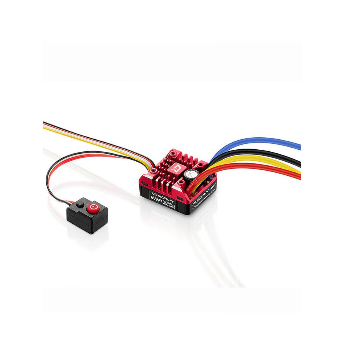 Hobbywing QuicRun 1080 Водонепроницаемый Brushed 80A ESC + Программная карта для RC машин и игрушек Hobbywing QuicRun 1080 Водонепроницаемый Brushed 80A ESC + Программная карта для RC машин и игрушек
