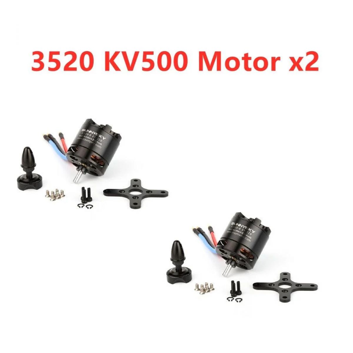 2 шт. SUNNYSKY X3520 KV520 бесколлекторный аутраннер мотор для FPV квадрокоптеров и дронов 2 шт. SUNNYSKY X3520 KV520 бесколлекторный аутраннер мотор для FPV квадрокоптеров и дронов