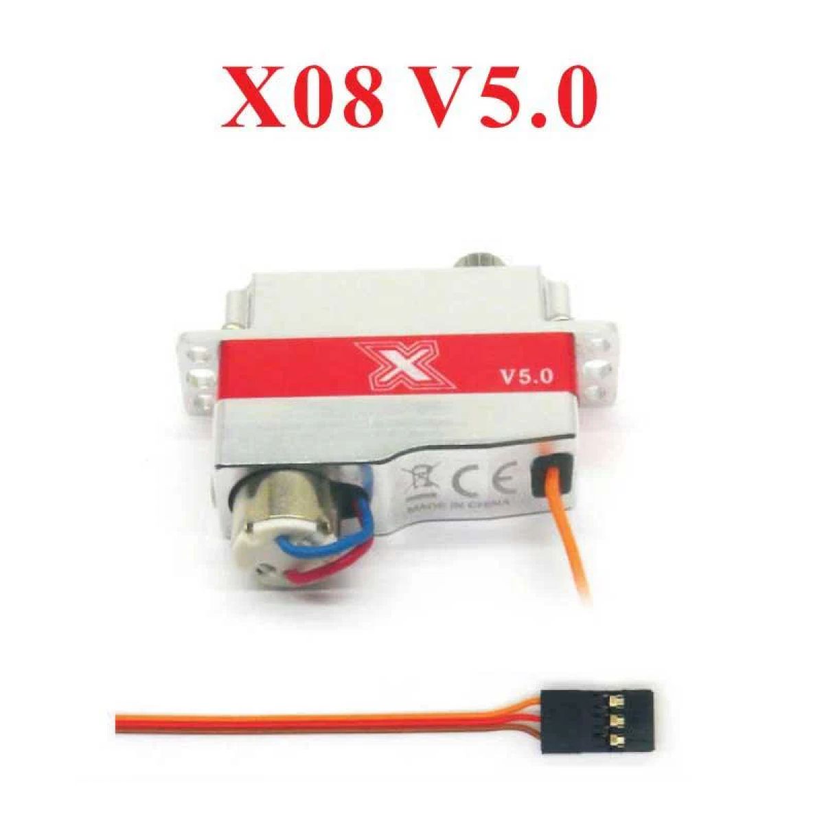 KST X08 V5.0 металлический сервопривод 2.7кг·см 9г для RC, 3.8-8.4В, coreless, digital KST X08 V5.0 металлический сервопривод 2.7кг·см 9г для RC, 3.8-8.4В, coreless, digital