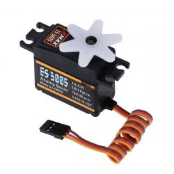 Комплект 4 сервоприводов EMAX ES3005 — аналоговые влагозащищённые, 13 кг, 43 г, для RC моделей