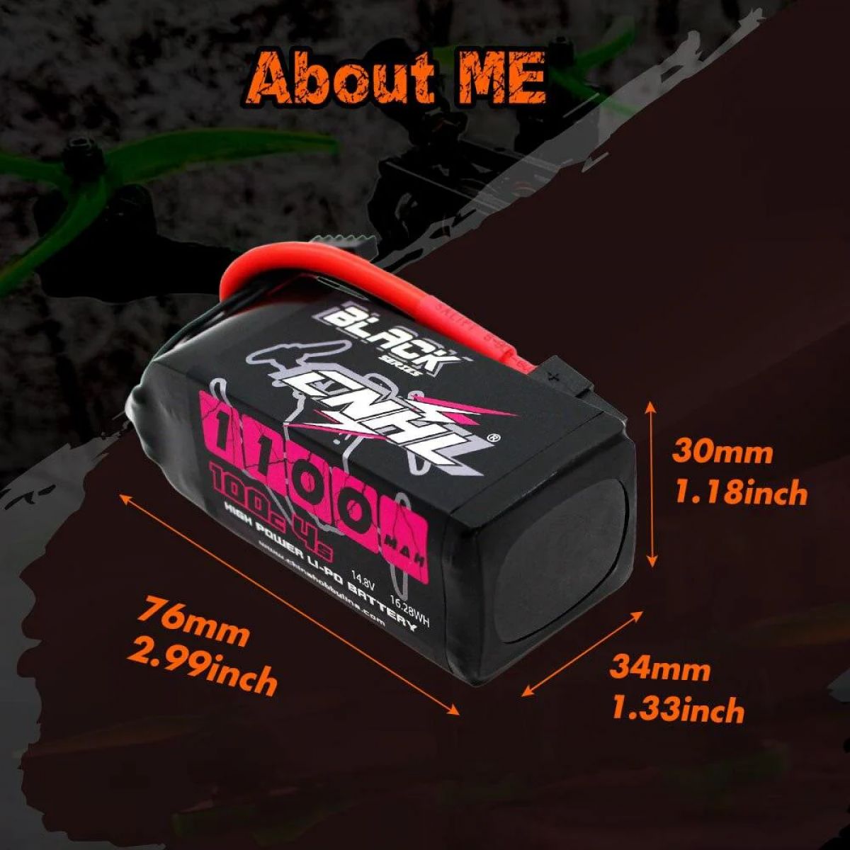 2 шт. CNHL 4S/6S 14.8В/22.2В Lipo аккумулятор XT60 1100/1300/1500mAh 100C для FPV дрона и квадрокоптера 2 шт. CNHL 4S/6S 14.8В/22.2В Lipo аккумулятор XT60 1100/1300/1500mAh 100C для FPV дрона и квадрокоптера