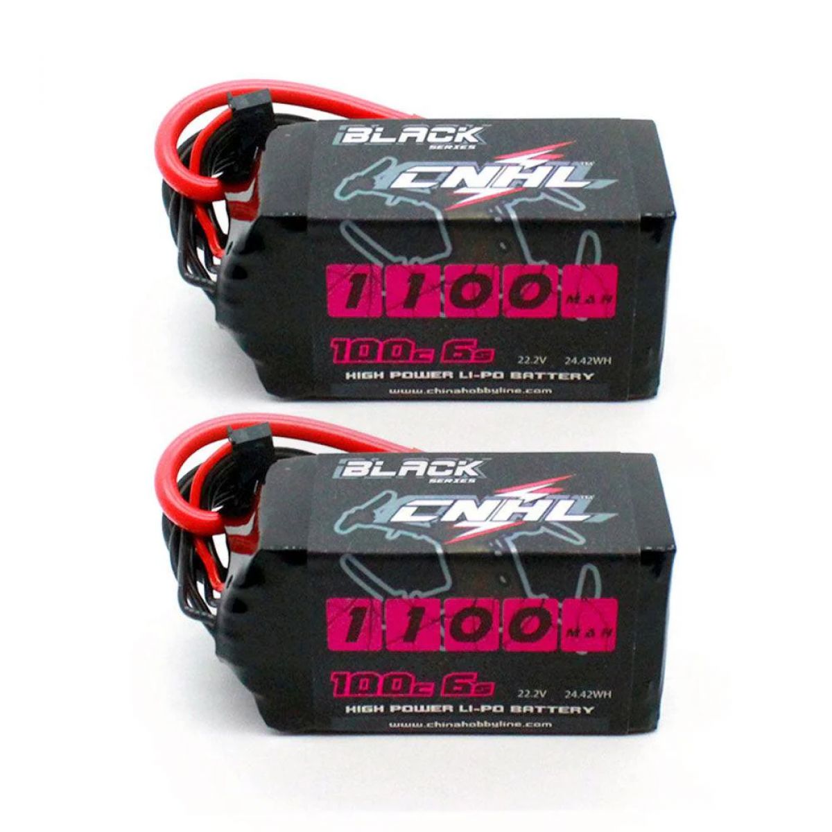 2 шт. CNHL 4S/6S 14.8В/22.2В Lipo аккумулятор XT60 1100/1300/1500mAh 100C для FPV дрона и квадрокоптера 2 шт. CNHL 4S/6S 14.8В/22.2В Lipo аккумулятор XT60 1100/1300/1500mAh 100C для FPV дрона и квадрокоптера