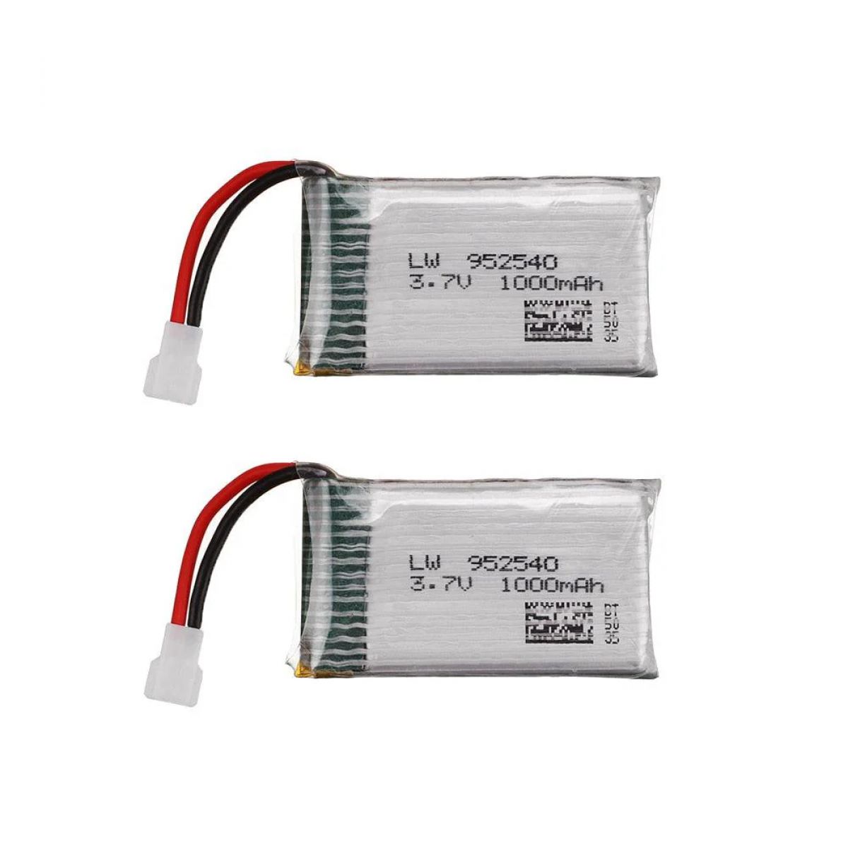 Улучшенный LiPo аккумулятор 3.7В 1000мАч 25C 952540 для Syma X5, X5C, X5S, V931, CX-30 квадрокоптер Улучшенный LiPo аккумулятор 3.7В 1000мАч 25C 952540 для Syma X5, X5C, X5S, V931, CX-30 квадрокоптер