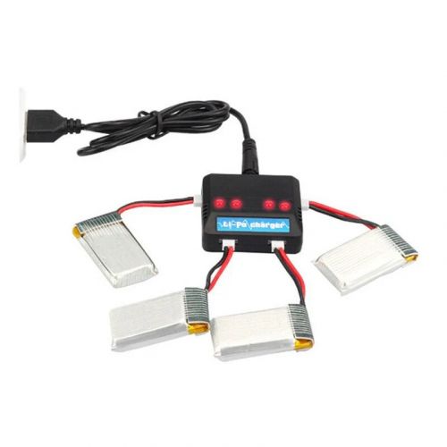 Аккумулятор 3.7В 300мАч LiPo для FQ777 FQ17W Udi U816 U830 F180 E55 Hubsan H107 Syma X11C FY530 RC Drone