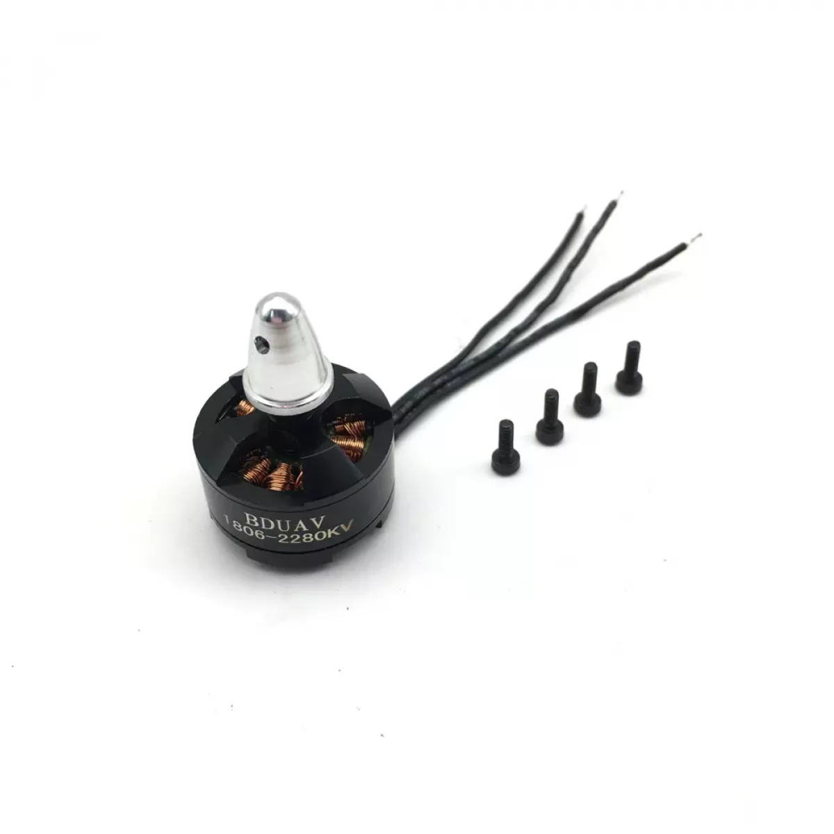 Бесколлекторный мотор 1806 2280KV CW/CCW 2-3S для FPV дронов 250 и RC мультикоптеров Бесколлекторный мотор 1806 2280KV CW/CCW 2-3S для FPV дронов 250 и RC мультикоптеров