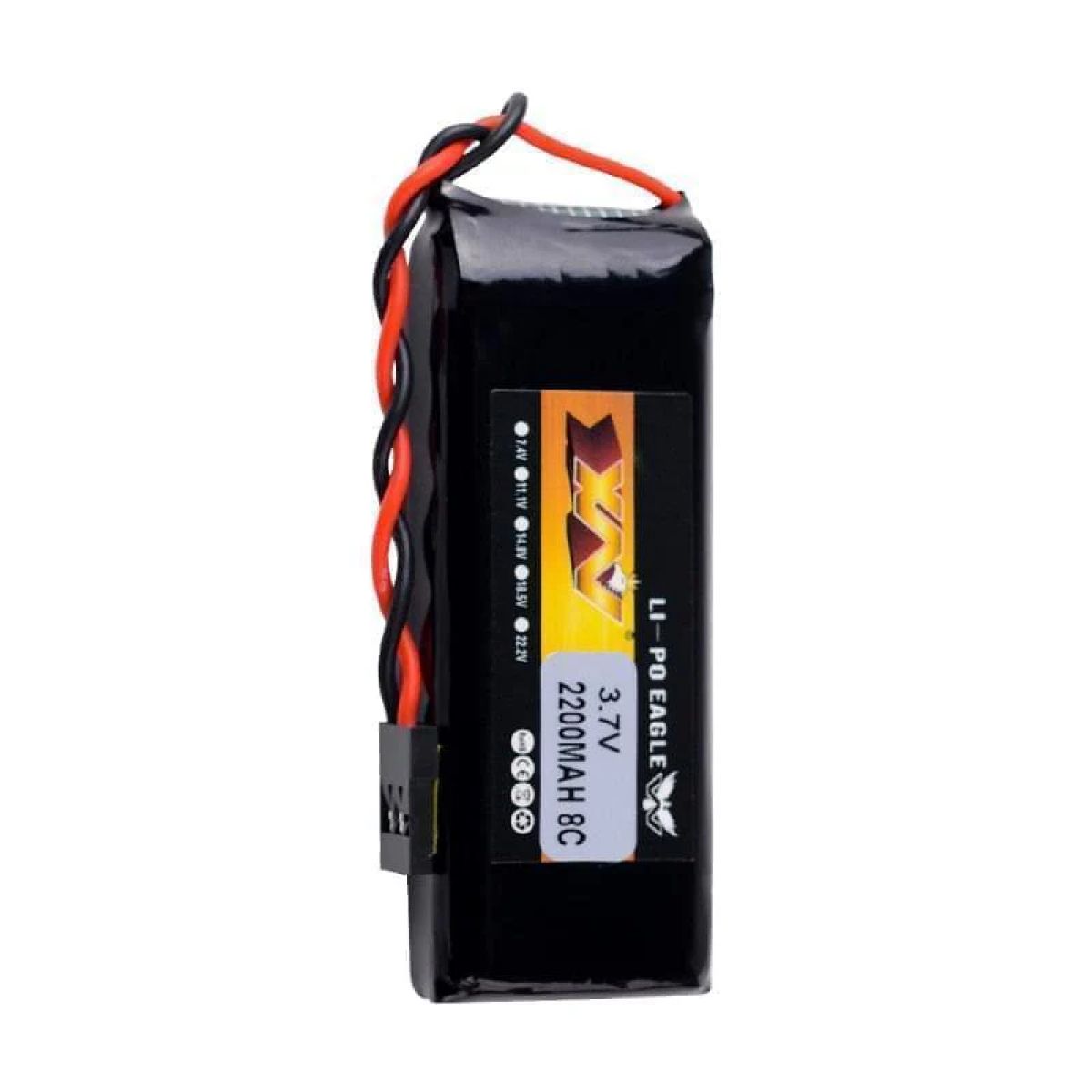 1/2 шт. YW 3.7V 2200mAh 8C LiPo аккумулятор для аппарата Graupner MZ-12 PRO / Wfly ET07 X4 RC 1/2 шт. YW 3.7V 2200mAh 8C LiPo аккумулятор для аппарата Graupner MZ-12 PRO / Wfly ET07 X4 RC