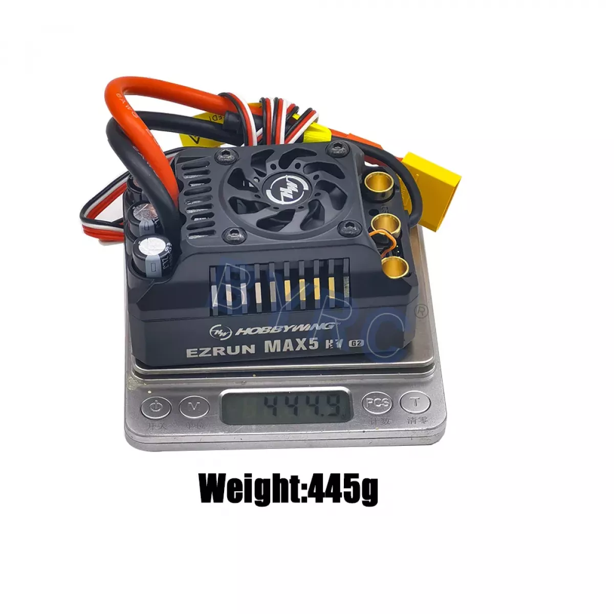 Бесколлекторный регулятор Hobbywing EZRUN MAX5 HV G2 ESC 250A 6-12S для 1/5 RC багги и траков Бесколлекторный регулятор Hobbywing EZRUN MAX5 HV G2 ESC 250A 6-12S для 1/5 RC багги и траков