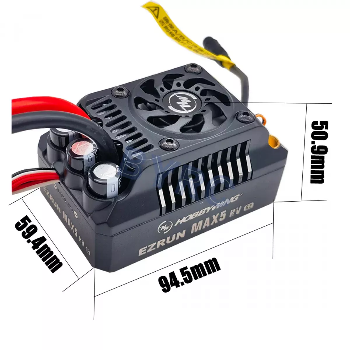 Бесколлекторный регулятор Hobbywing EZRUN MAX5 HV G2 ESC 250A 6-12S для 1/5 RC багги и траков Бесколлекторный регулятор Hobbywing EZRUN MAX5 HV G2 ESC 250A 6-12S для 1/5 RC багги и траков