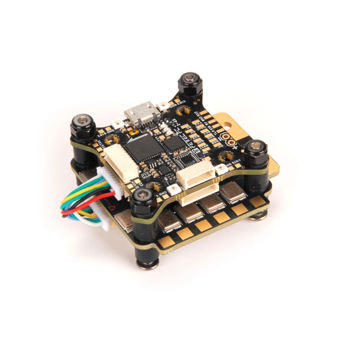 Holybro FETTEC FC-G4 стек для FPV-дронов, контроллер полета и ESC Holybro FETTEC FC-G4 стек для FPV-дронов, контроллер полета и ESC