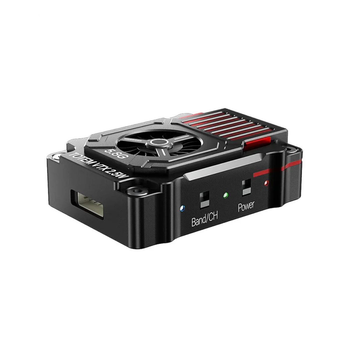 TOTEM 5.8ГГц 2.5Вт 48CH VTX — Переключаемый видеопередатчик 25-2500мВт для FPV дрона/самолёта TOTEM 5.8ГГц 2.5Вт 48CH VTX — Переключаемый видеопередатчик 25-2500мВт для FPV дрона/самолёта
