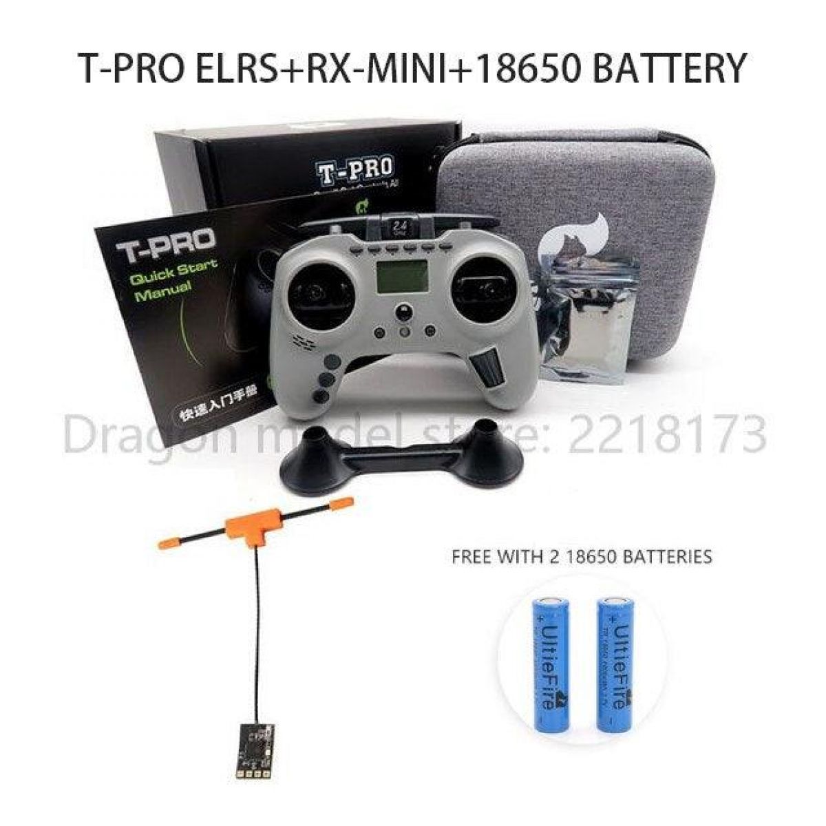 Радиопередатчик Jumper T Pro ELRS 2.4G 1000mW, датчики Холла, EdgeTX/OpenTX, JP4IN1 Радиопередатчик Jumper T Pro ELRS 2.4G 1000mW, датчики Холла, EdgeTX/OpenTX, JP4IN1