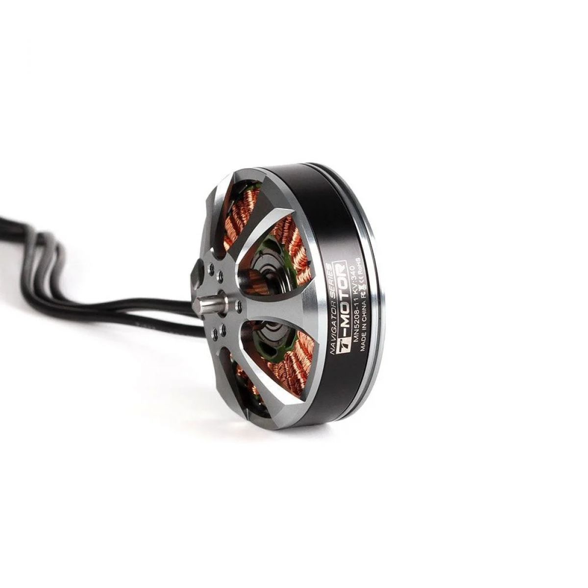 Бесколлекторный мотор T-Motor MN5208 KV340 с фиксацией позиции, 4.1 кг тяги для UAV, квадрокоптеров, мультикоптеров Бесколлекторный мотор T-Motor MN5208 KV340 с фиксацией позиции, 4.1 кг тяги для UAV, квадрокоптеров, мультикоптеров