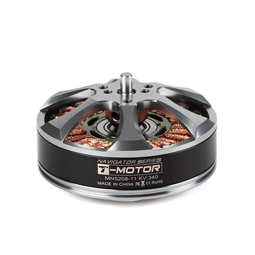 Бесколлекторный мотор T-Motor MN5208 KV340 с фиксацией позиции, 4.1 кг тяги для UAV, квадрокоптеров, мультикоптеров