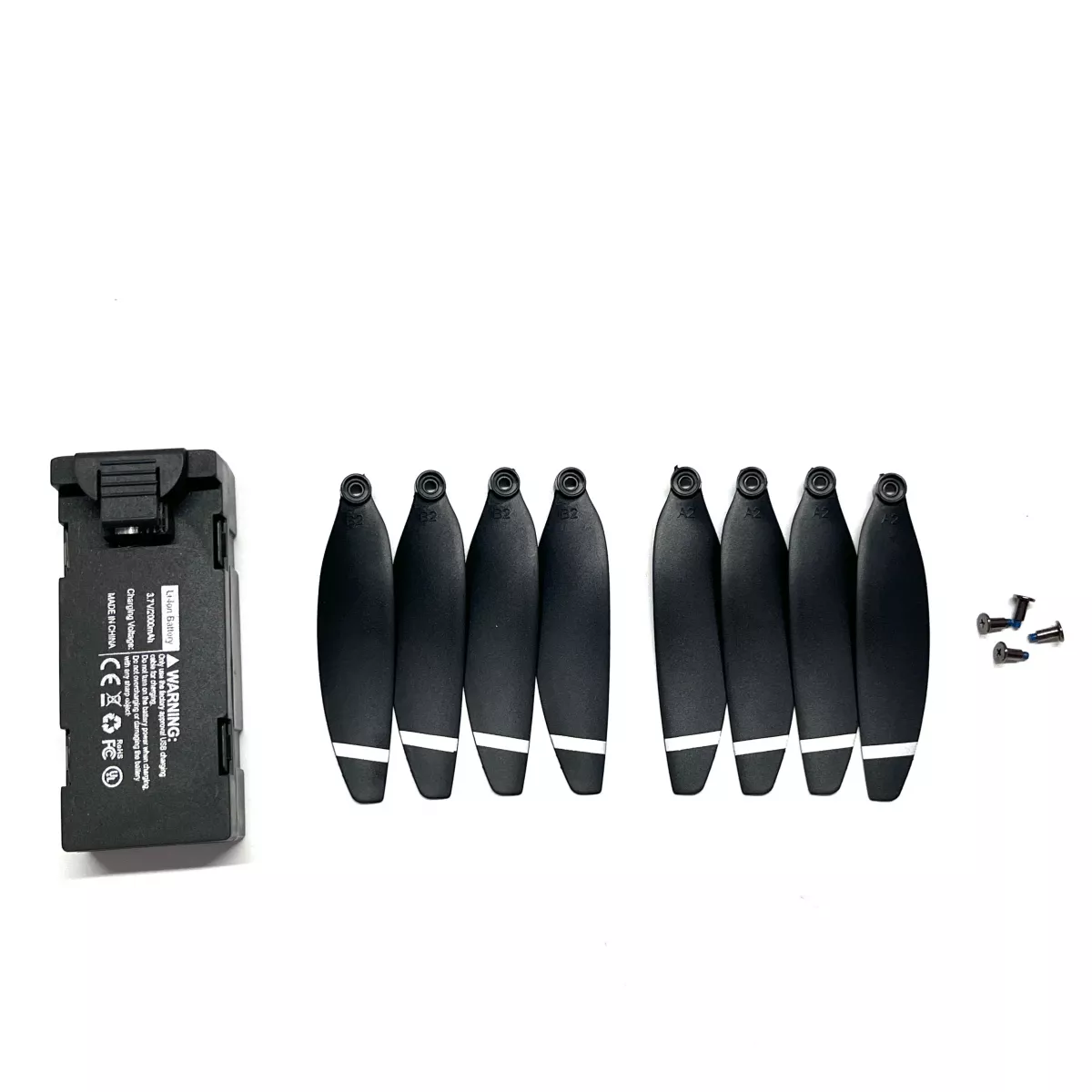 Аккумулятор для дрона S136 (3.7V 2000mAh), пропеллеры для дрона S136 Аккумулятор для дрона S136 (3.7V 2000mAh), пропеллеры для дрона S136