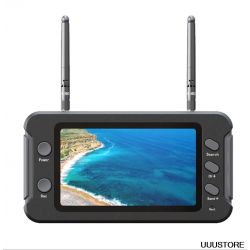FPV монитор 4.3" IPS HD 800x480 с приёмником 5.8ГГц 40 каналов Diversity для RC дронов