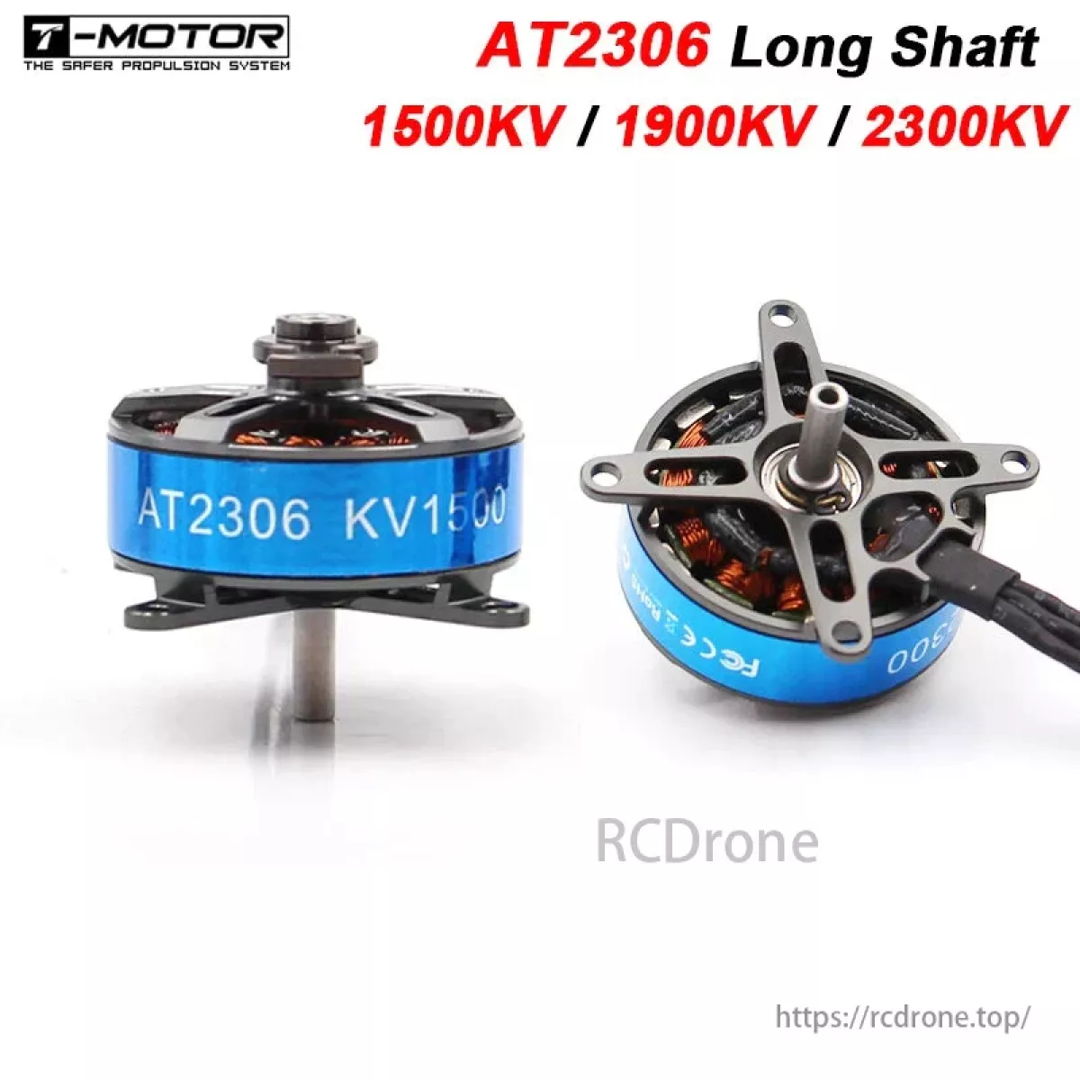 Бесколлекторный мотор T-motor AT2306 1500KV/1900KV/2300KV с длинным валом для RC F3P/3D/4D самолетов Бесколлекторный мотор T-motor AT2306 1500KV/1900KV/2300KV с длинным валом для RC F3P/3D/4D самолетов