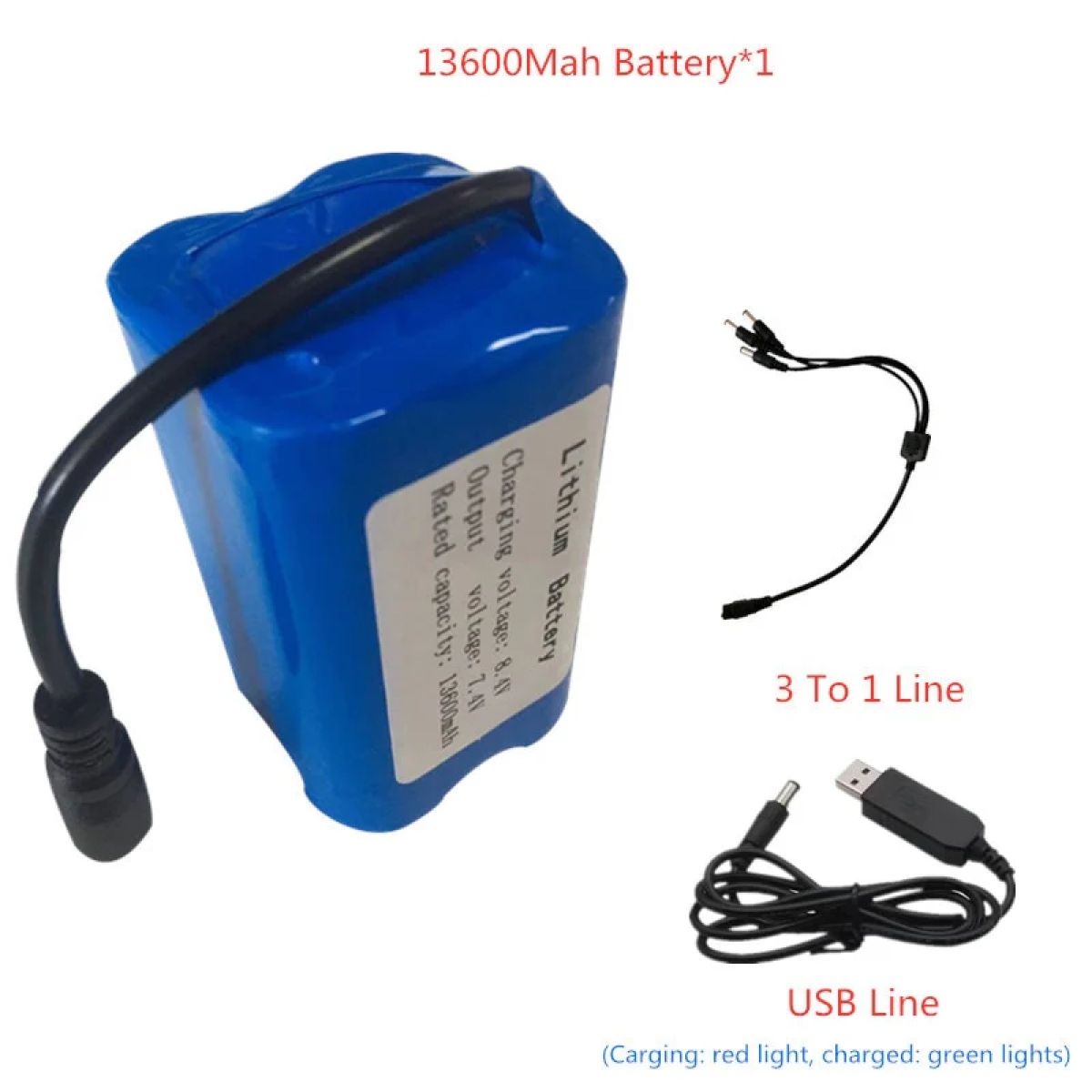 Аккумулятор 7.4В 13600mAh/6800mAh для T188-T888 2011-5 V007 C18 H18 V18 D18B FX88 радиоуправляемой лодки Аккумулятор 7.4В 13600mAh/6800mAh для T188-T888 2011-5 V007 C18 H18 V18 D18B FX88 радиоуправляемой лодки