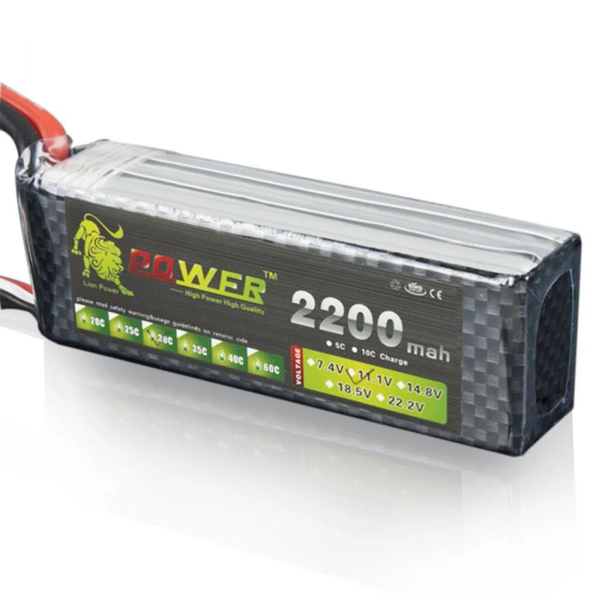 Аккумулятор skymaker LiPo 3S 11.1В 2200мАч 30C для радиоуправляемых моделей и аксессуаров Аккумулятор skymaker LiPo 3S 11.1В 2200мАч 30C для радиоуправляемых моделей и аксессуаров