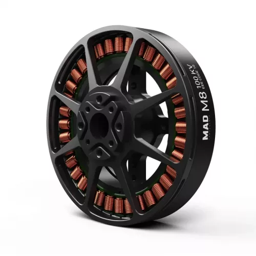 Бесщеточный мотор MAD M8C10 EEE для дрона, 100/90KV, тяга до 10,5 кг, пропеллер 28-29"