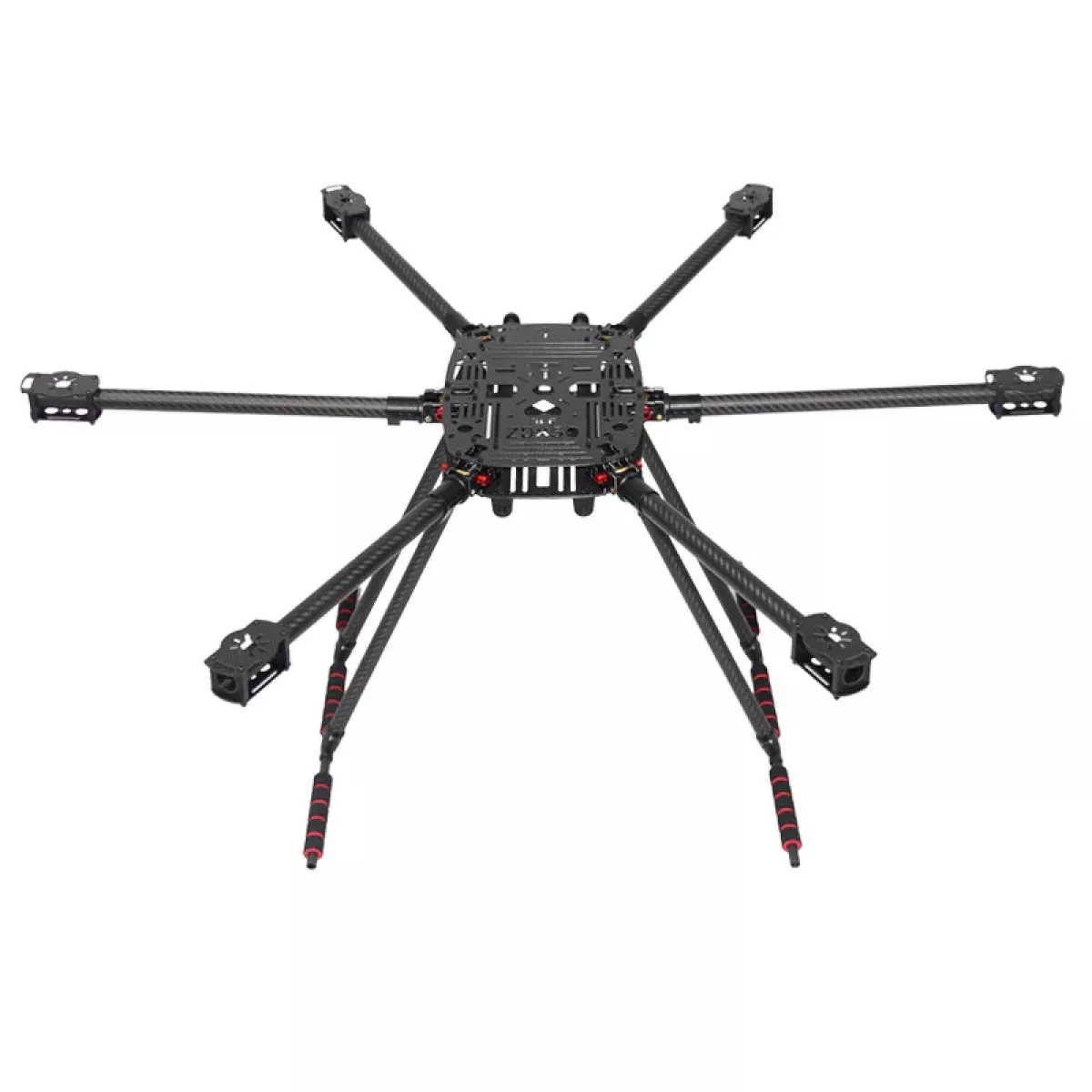 ZD850 PRO карбоновая рама 15" для FPV дрона с раскладными лучами и шасси, гексакоптер DIY ZD850 PRO карбоновая рама 15" для FPV дрона с раскладными лучами и шасси, гексакоптер DIY