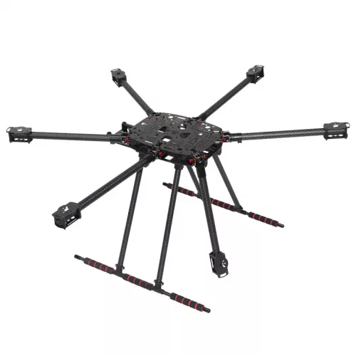 ZD850 PRO карбоновая рама 15" для FPV дрона с раскладными лучами и шасси, гексакоптер DIY