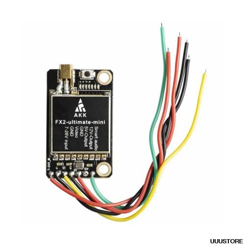 AKK FX2 Ultimate — мини FPV-передатчик 5.8ГГц 40CH 25/200/600/1200мВт для FPV дронов и квадрокоптеров