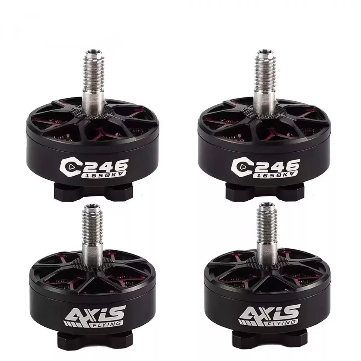 Бесколлекторный мотор Axisflying C246 2406 1650KV/1850KV/2050KV для FPV и фристайл дронов Бесколлекторный мотор Axisflying C246 2406 1650KV/1850KV/2050KV для FPV и фристайл дронов