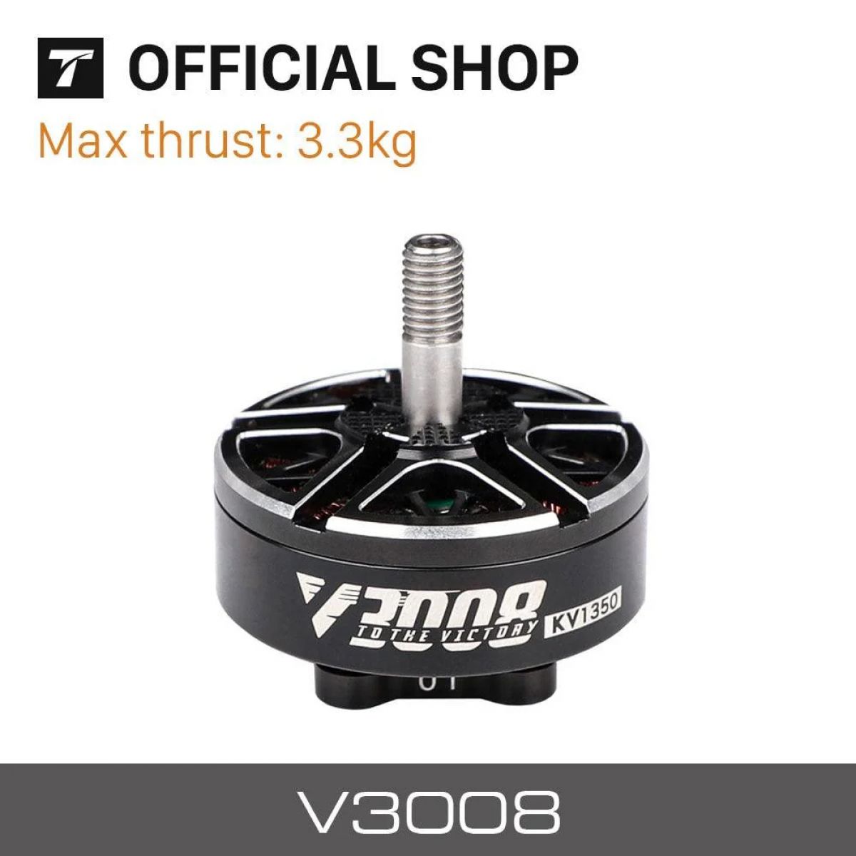 T-motor VELOX V3008 KV1155 KV1350 KV1550 3.3KG Тяга, мотор V-серии для FPV гоночных и фристайл дронов T-motor VELOX V3008 KV1155 KV1350 KV1550 3.3KG Тяга, мотор V-серии для FPV гоночных и фристайл дронов