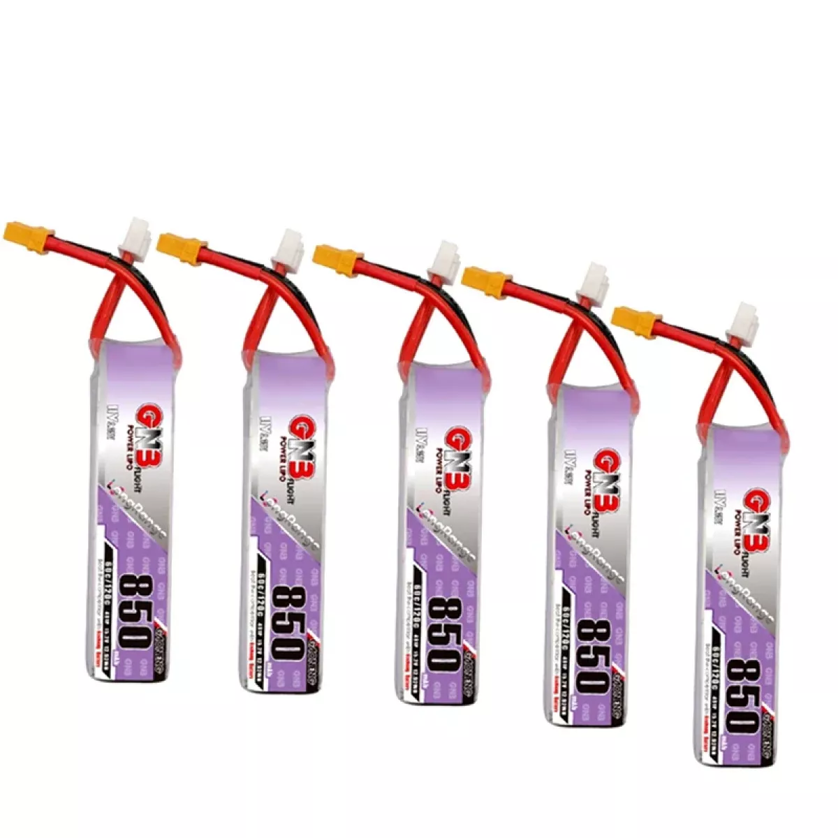 GAONENG GNB LiPo аккумулятор 4S HV 15.2В 850мАч 60C/120C с разъёмом XT30U-F GAONENG GNB LiPo аккумулятор 4S HV 15.2В 850мАч 60C/120C с разъёмом XT30U-F