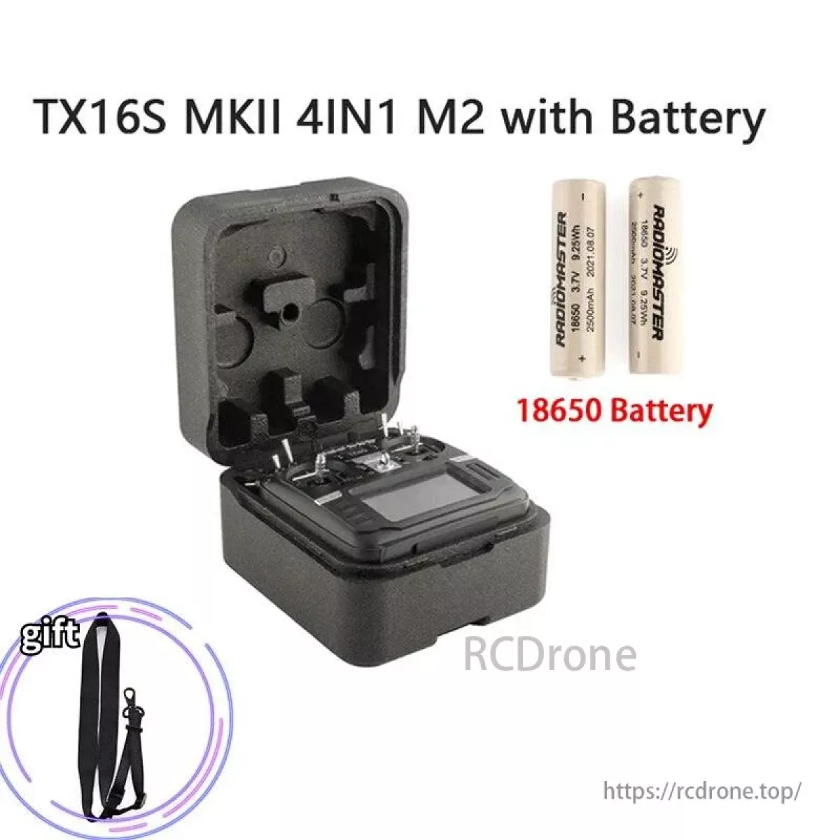 Аппаратура RadioMaster TX16S Mark II V4.0 4IN1 ELRS Hall Gimbal, EdgeTX/OpenTX, двойные динамики Аппаратура RadioMaster TX16S Mark II V4.0 4IN1 ELRS Hall Gimbal, EdgeTX/OpenTX, двойные динамики