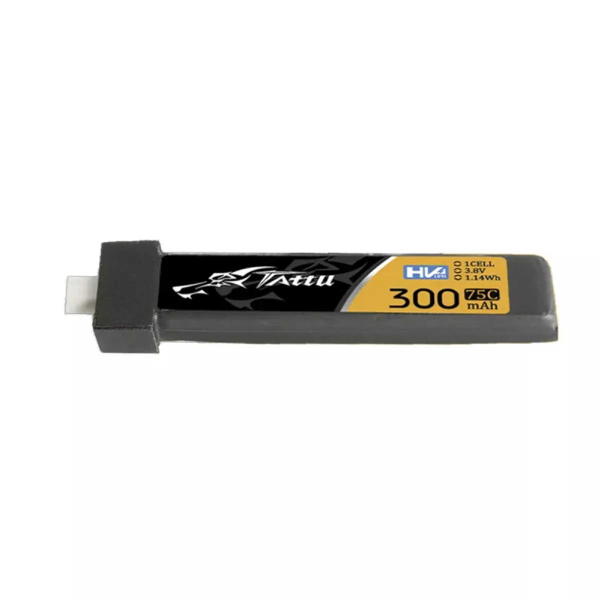 10 шт. TATTU 1S 300mAh 75C 3,8В LiPo аккумуляторы для дронов 10 шт. TATTU 1S 300mAh 75C 3,8В LiPo аккумуляторы для дронов