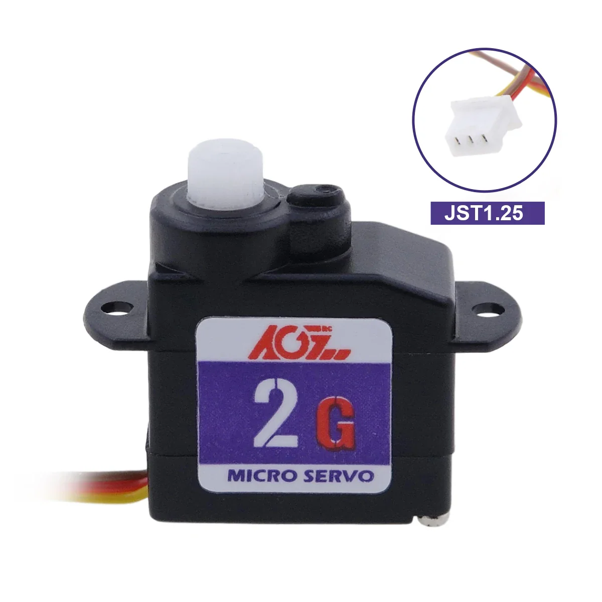 AGFRC C02CLS - цифровой суб-микро серво 2.2г, 0.06сек, 180°, пластик, для RC самолётов, вертолётов AGFRC C02CLS - цифровой суб-микро серво 2.2г, 0.06сек, 180°, пластик, для RC самолётов, вертолётов
