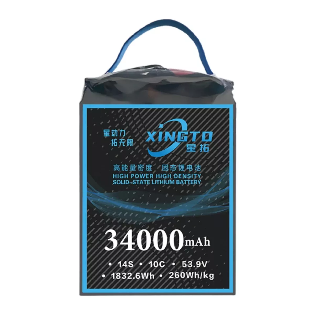 XINGTO 53.9V 14S HV 34000mAh 10C LiPo — высокоплотный полутвердотельный аккумулятор для БПЛА XINGTO 53.9V 14S HV 34000mAh 10C LiPo — высокоплотный полутвердотельный аккумулятор для БПЛА