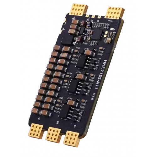 HAKRC 7155 120A ESC для дрона – 6S-12S LiPo, STM32G071, пиковый ток 140A