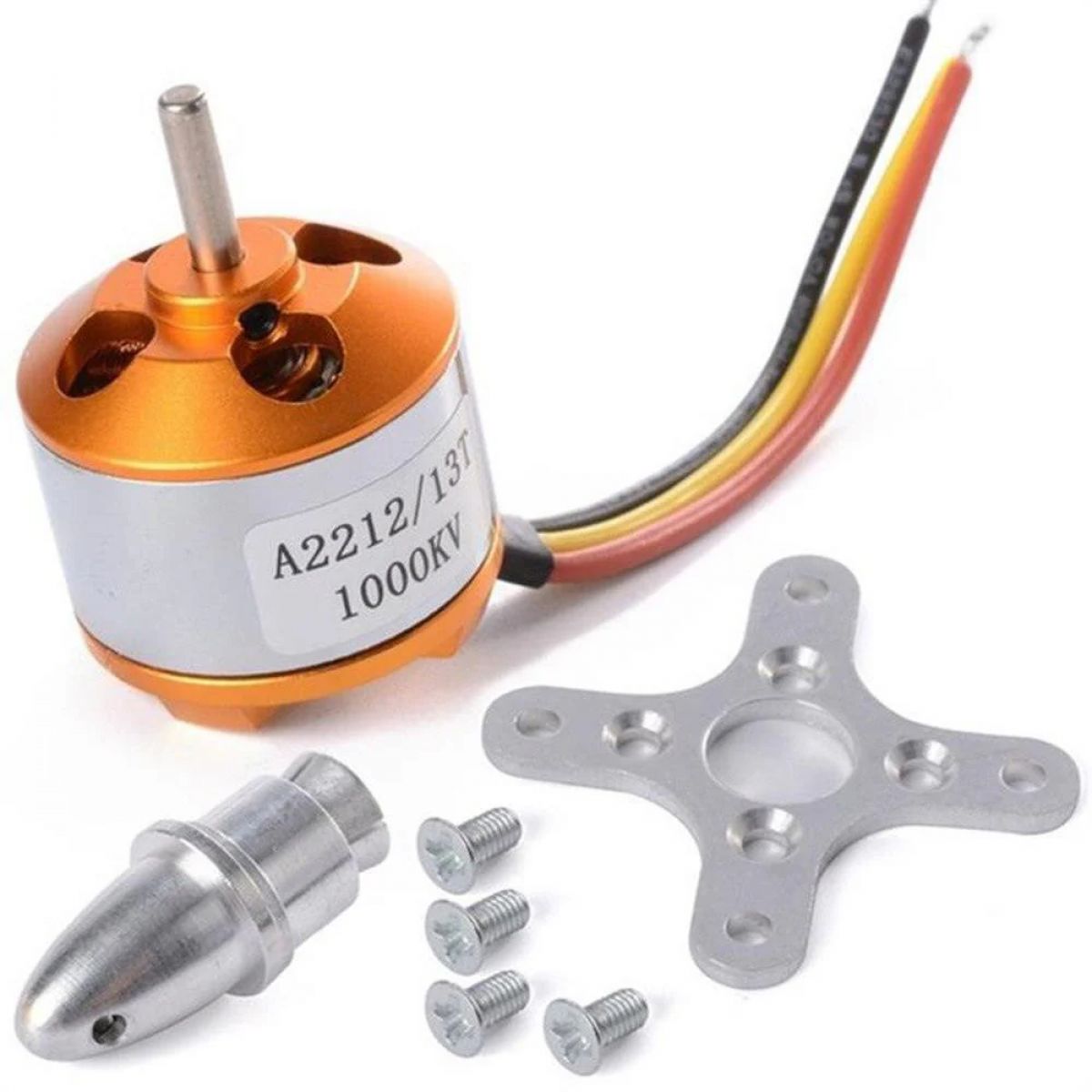 Бесколлекторный мотор A2212 1000KV + SimonK 30A ESC + пара 1045 пропеллеров для F450/F550 квадрокоптера Бесколлекторный мотор A2212 1000KV + SimonK 30A ESC + пара 1045 пропеллеров для F450/F550 квадрокоптера