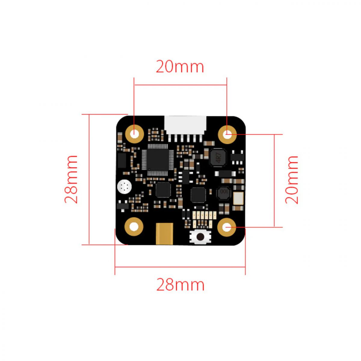 Speedybee TX500 видеопередатчик 5.8ГГц 48 каналов 500мВт VTX Speedybee TX500 видеопередатчик 5.8ГГц 48 каналов 500мВт VTX