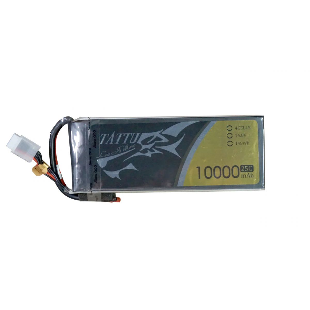 Аккумулятор LiPo Tattu 4S 10000mAh 14.8V 25C без разъема Аккумулятор LiPo Tattu 4S 10000mAh 14.8V 25C без разъема