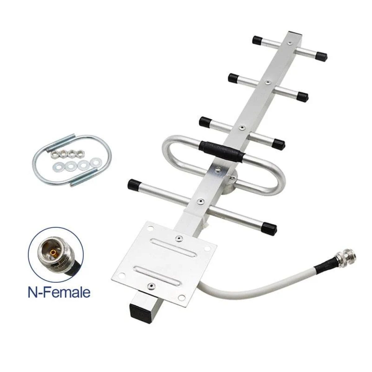 Антенна Yagi 9dBi 868/915 МГц для LoRaWAN и NB-IoT, направленная, N-Female, для улицы Антенна Yagi 9dBi 868/915 МГц для LoRaWAN и NB-IoT, направленная, N-Female, для улицы