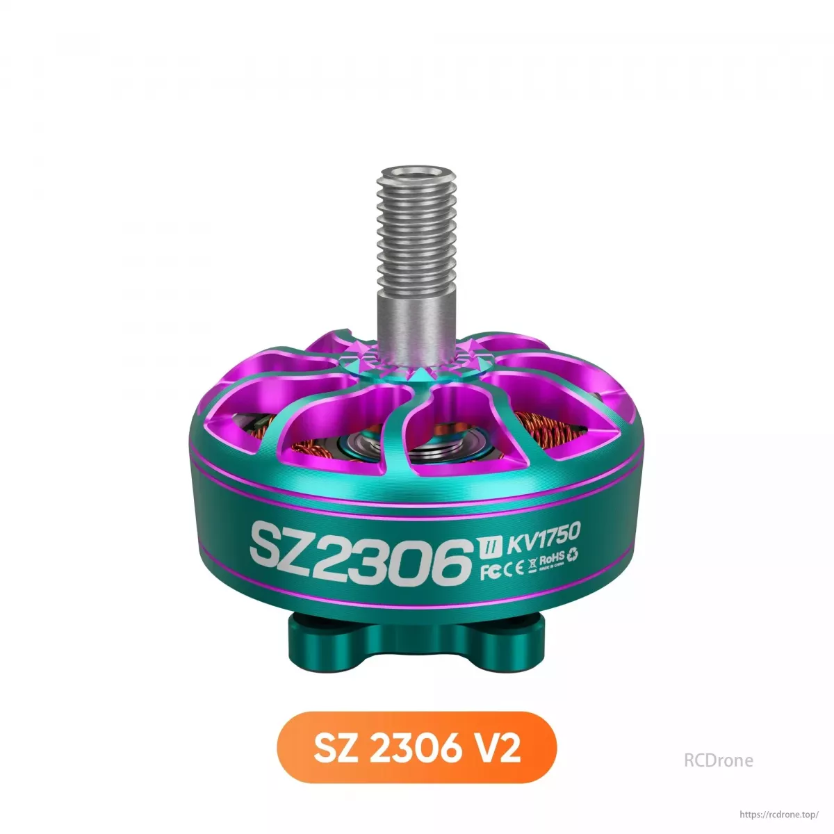 Бесколлекторный мотор MEPS SZ2306 V2 1750KV/1950KV/2450KV 4S/6S для фристайл-дрона 5 дюймов Бесколлекторный мотор MEPS SZ2306 V2 1750KV/1950KV/2450KV 4S/6S для фристайл-дрона 5 дюймов