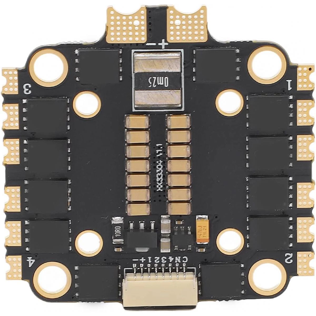 HAKRC BLHeliSuite 45A 2-6S 4-в-1 ESC – двойное крепление, 8Bit, DShot150/300/600 для FPV дрона HAKRC BLHeliSuite 45A 2-6S 4-в-1 ESC – двойное крепление, 8Bit, DShot150/300/600 для FPV дрона