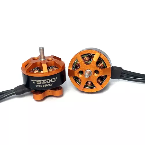 Бесколлекторный мотор YSIDO 1104 7500KV/8600KV 1S/2S для FPV дронов 2.0–3.0" 90–110мм