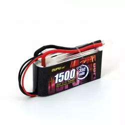 Аккумулятор DUPU LiPo 2S/3S/4S 1500мАч 35C/70C/95C для дронов, самолетов, вертолетов, игрушек