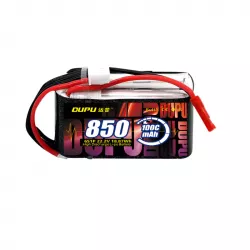 Аккумулятор DUPU 2S 3S 850mAh 100C LiPo для FPV дрона с разъёмом XT30