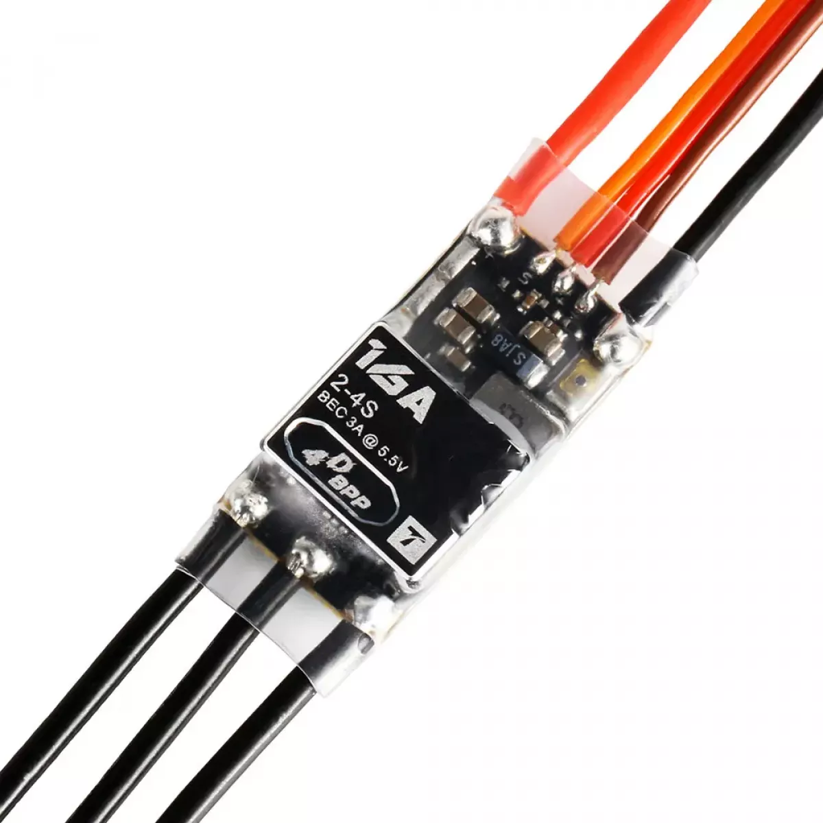 Регулятор скорости T-motor F3P BPP-4D 16A ESC для FPV моторов фристайл-дронов Регулятор скорости T-motor F3P BPP-4D 16A ESC для FPV моторов фристайл-дронов