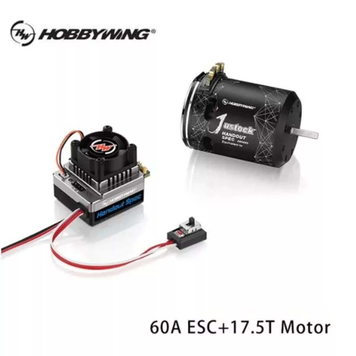 Комбо-мотор и ESC HOBBYWING XERUN XR10 Justock G3 60A 13.5T/17.5T/21.5T для 1/10 RC дрифт-кара Комбо-мотор и ESC HOBBYWING XERUN XR10 Justock G3 60A 13.5T/17.5T/21.5T для 1/10 RC дрифт-кара