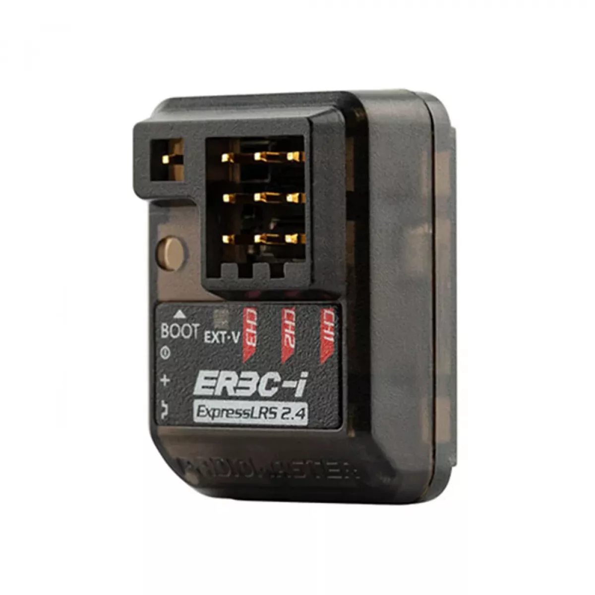 RadioMaster ER3C-i 2.4ГГц ELRS PWM приёмник с керамической антенной для всех наземных моделей RadioMaster ER3C-i 2.4ГГц ELRS PWM приёмник с керамической антенной для всех наземных моделей